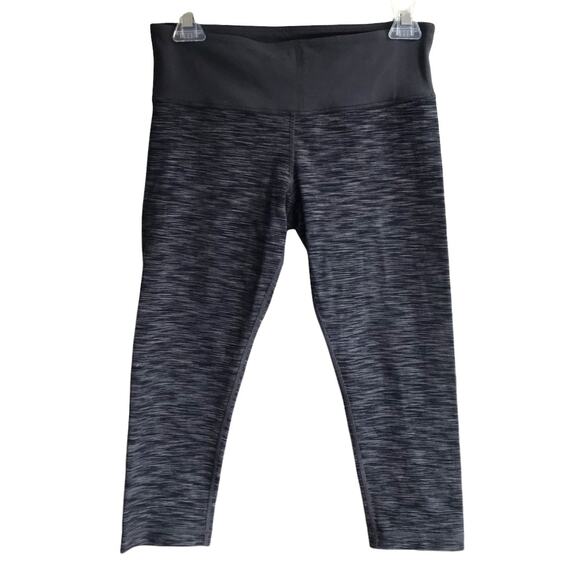 Lululemon Wunder Under Spacedye Crops Leggings Size 6 Yoga Run Gym Athleisure - Picture 1 of 12
